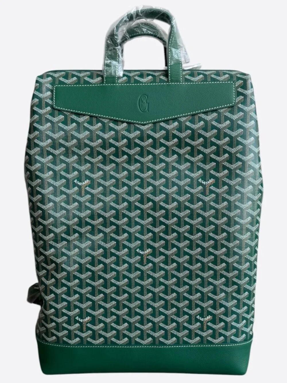 Goyard Green Cisalpin Backpack